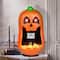 Whimsy Jack 'O Lantern Door Accessory Candy Bowl